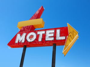 old motel sign