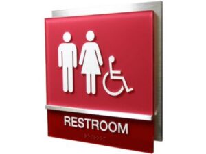 restroom sign