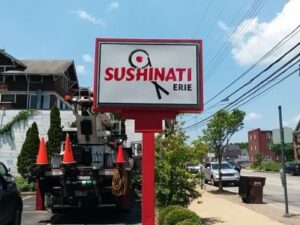 restaurant signage